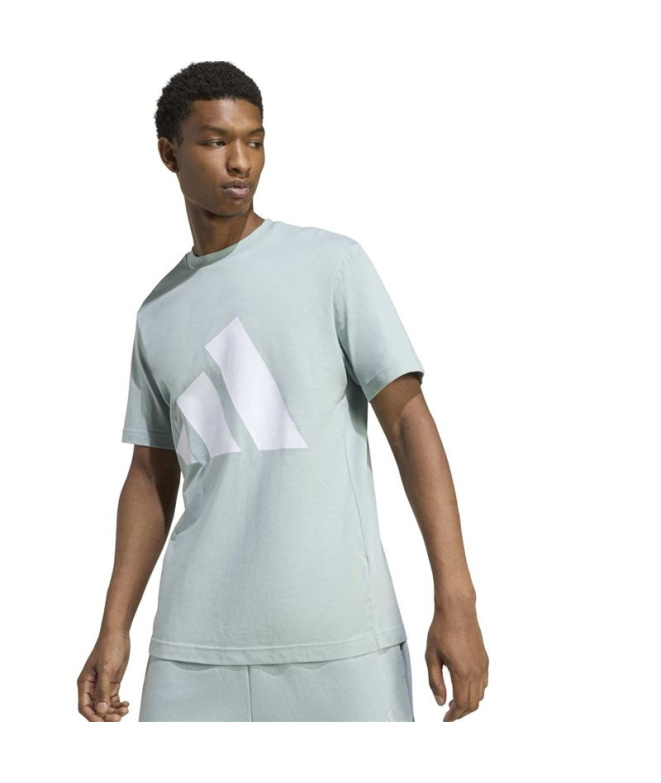 T-shirt adidas Big Logo Sj Homme Sama/Blanc