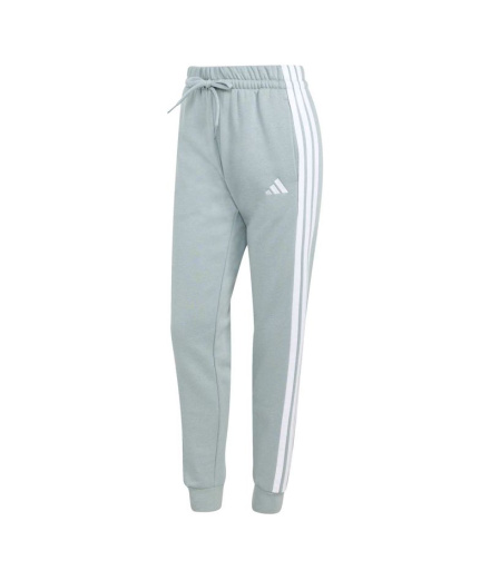 Calça adidas 3 Bandas Fl SL Mulher Sama/Branco