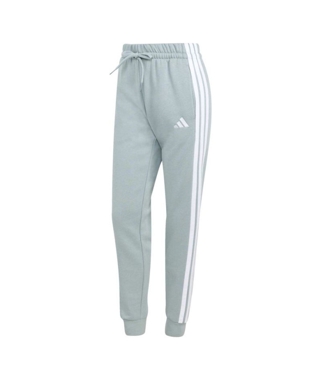 Pantalons adidas 3 Bandas Fl SL Femme Sama/Blanc