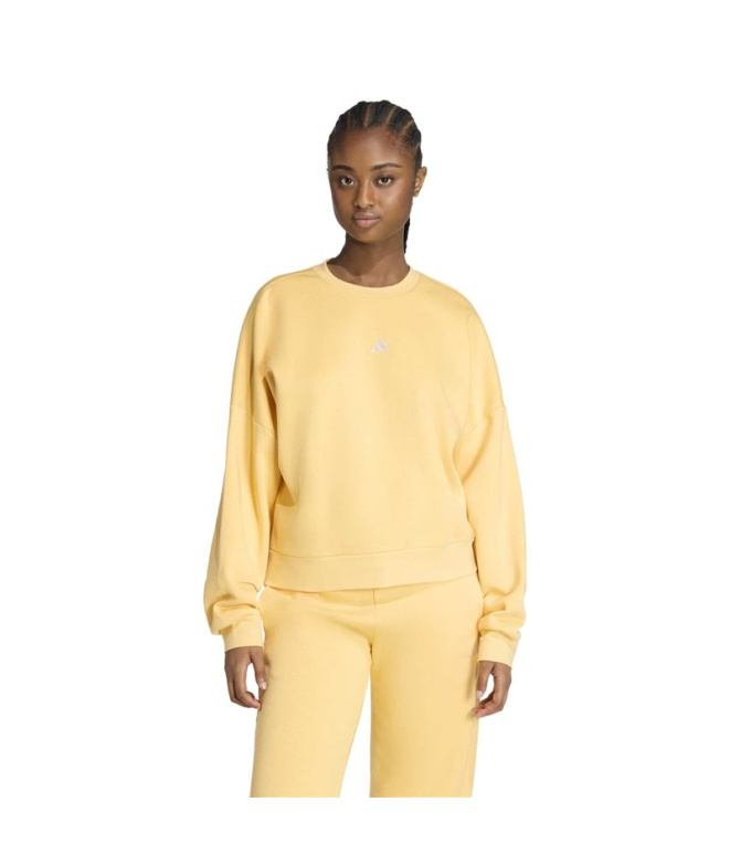 Moletom adidas SL Fc Swt Mulher Mase/Branco