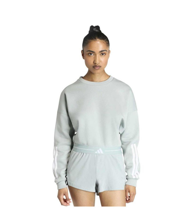 Moletom de Fitness adidas Hyg Crew Mulher Sama