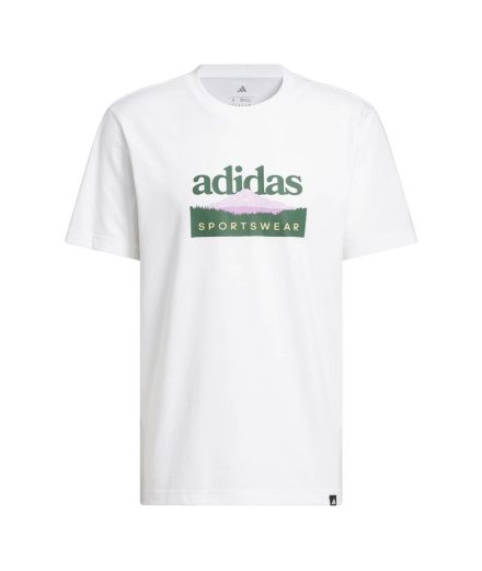 Camiseta adidas Sprtmn Mtn Homem Branco