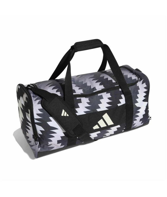 Sac de sport adidas Tiro G Duffel Gricua/Blanco