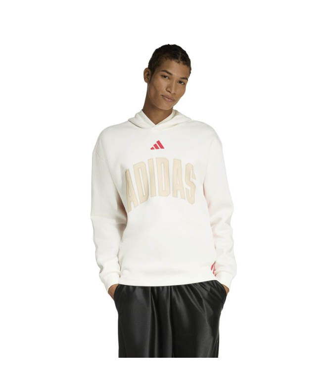 Moletom adidas Sta Seas Hd Homem Branco/Granada