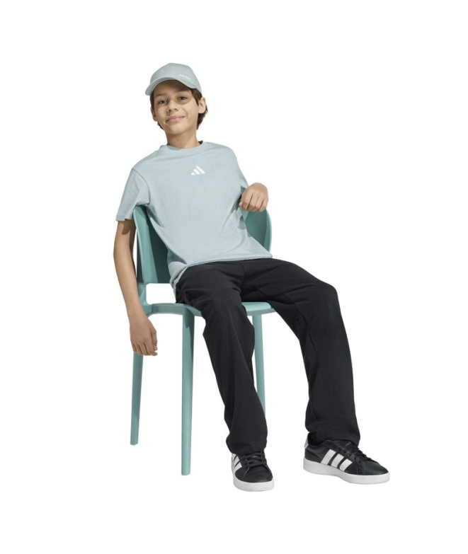 Camiseta adidas SL 160 Infantil Sama/Branco