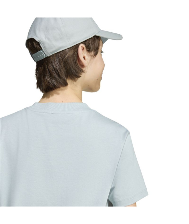 Camiseta adidas SL 160 Infantil Sama/Branco