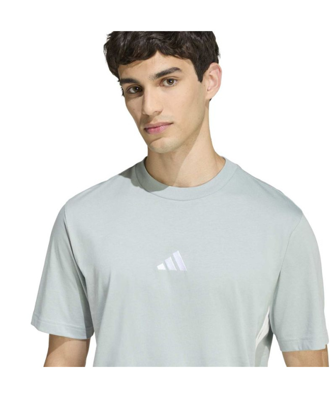 T-shirt adidas 3 Bandes Sj Homme Sama/Blanc