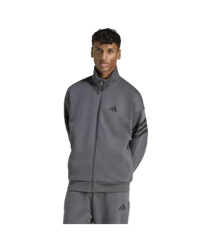 Casaco adidas Fi 3 Bandas Tt Homem Cinza
