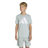T-shirt adidas Big Logo 160 Enfant Sama/Blanco