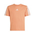 T-shirt adidas 3 Bandes 160 Enfant Naos/Blanc