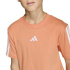 Camiseta adidas 3 Bandas 160 Infantil Naos/Branco