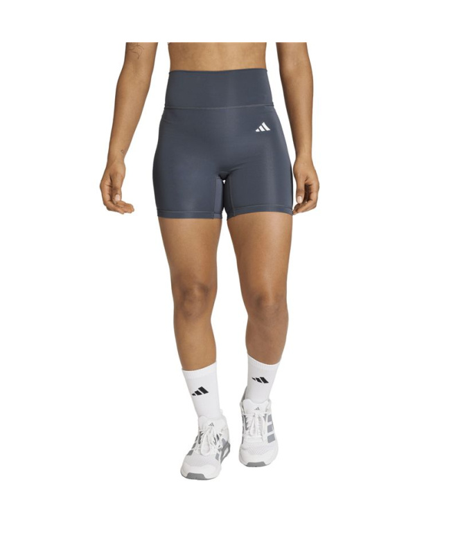 Malhas de Fitness adidas Opt Ess Sho L Mulher Onix