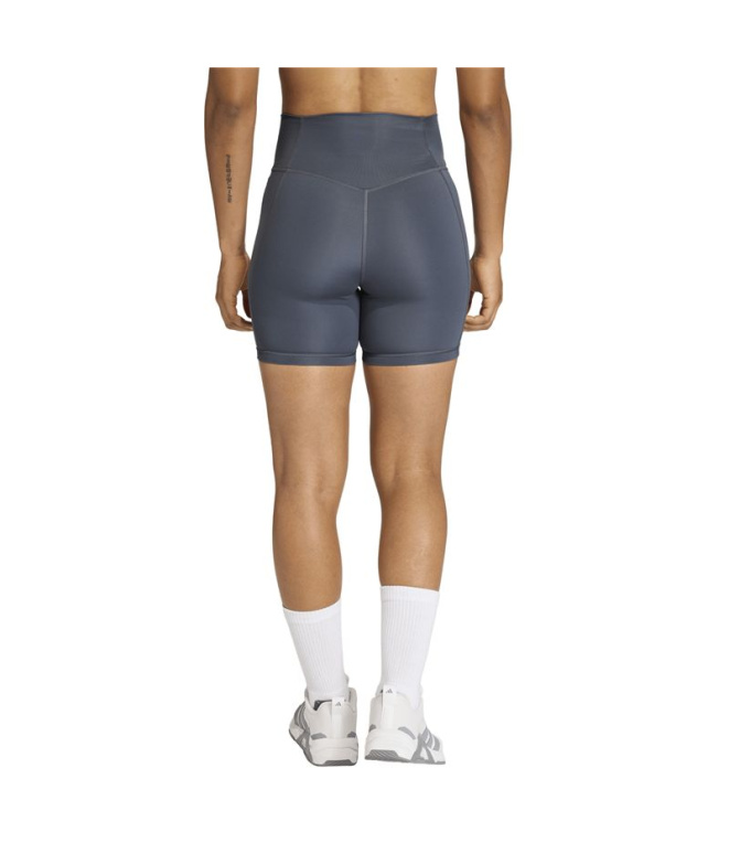 Malhas de Fitness adidas Opt Ess Sho L Mulher Onix