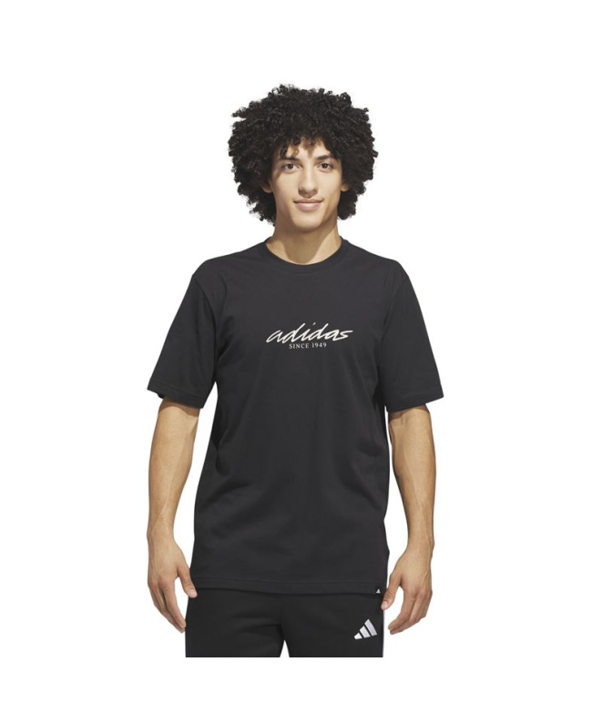 Camiseta adidas Cor Cnct Homem Preto