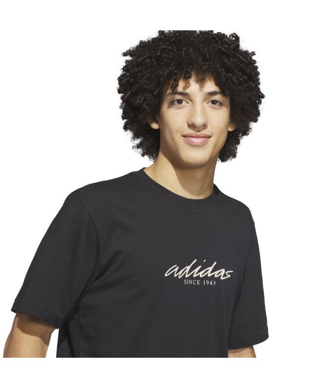 Camiseta adidas Cor Cnct Homem Preto