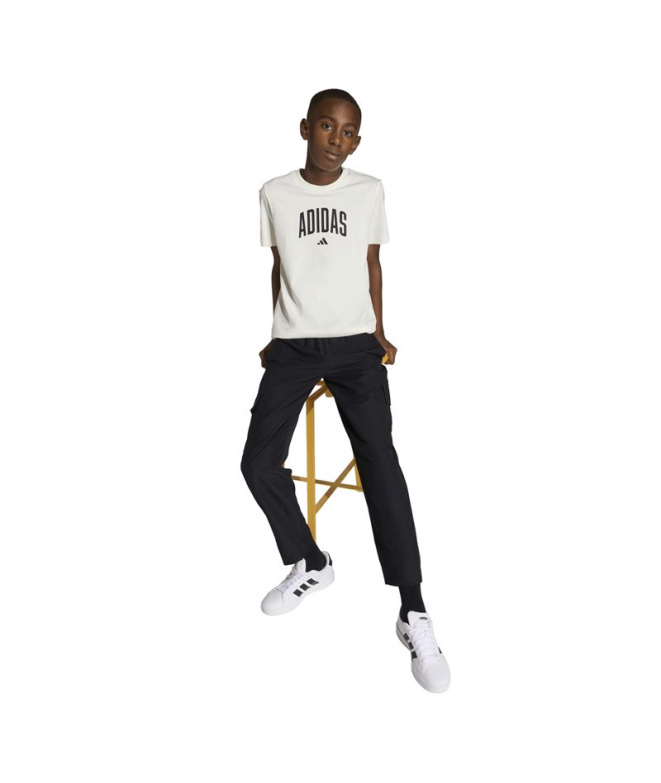 T-shirt adidas Colleg Enfant Blanc