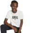 Camiseta adidas Colleg Infantil Branco