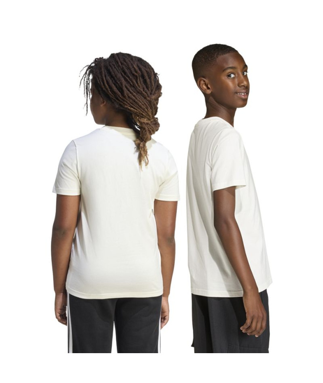Camiseta adidas Colleg Infantil Branco