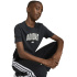 T-shirt adidas Colleg Enfant Noir/Blanc