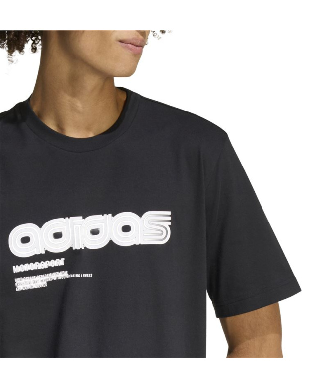T-shirt adidas Mts Linear Homme Noir