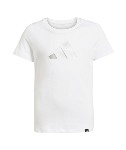 Camiseta adidas Jg Glam Niña Blanco