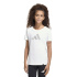 Camiseta adidas Jg Glam Menina Branco