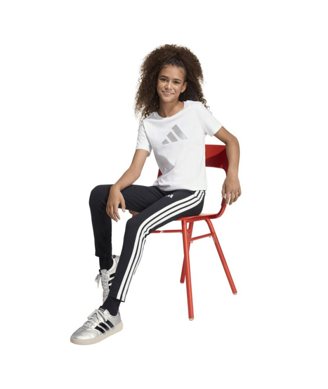 Camiseta adidas Jg Glam Menina Branco