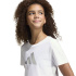 T-shirt adidas Jg Glam Fille Blanc