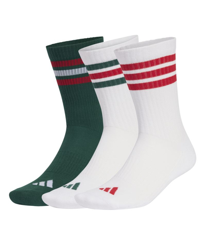 Chaussettes adidas 3 Bandes Ess Crw 3P...