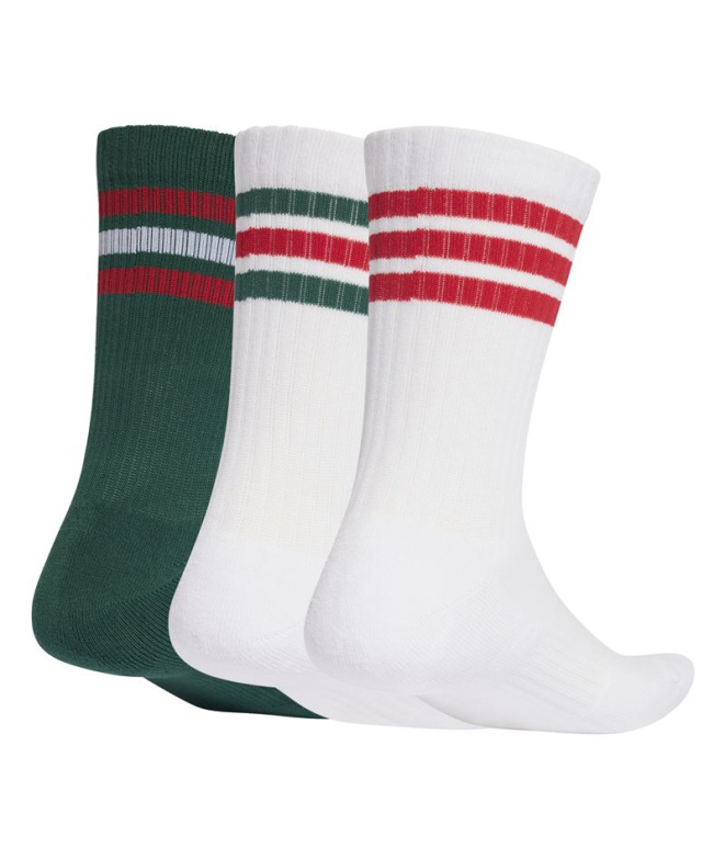 Meias adidas 3 Bandas Ess Crw 3P...