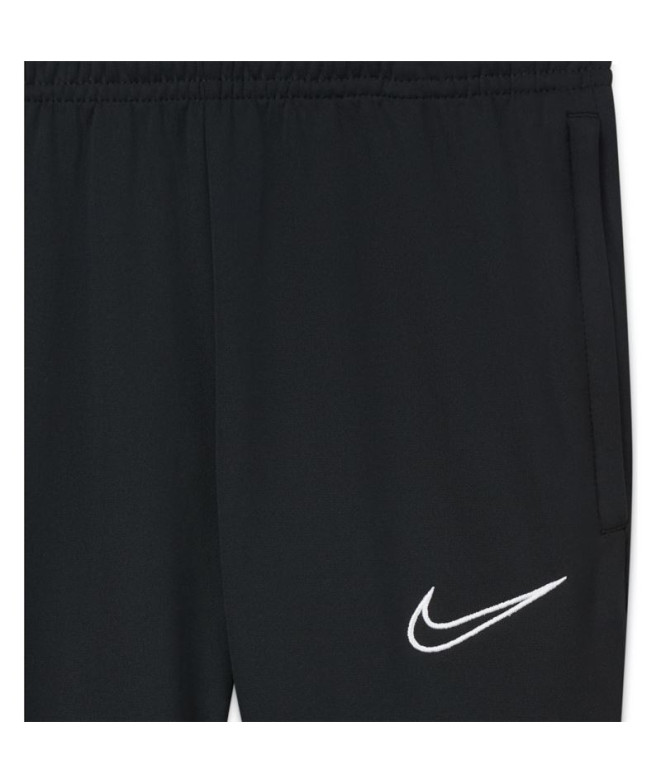 Calça Futebol Nike da Dri-FIT Academy Preto/Branco