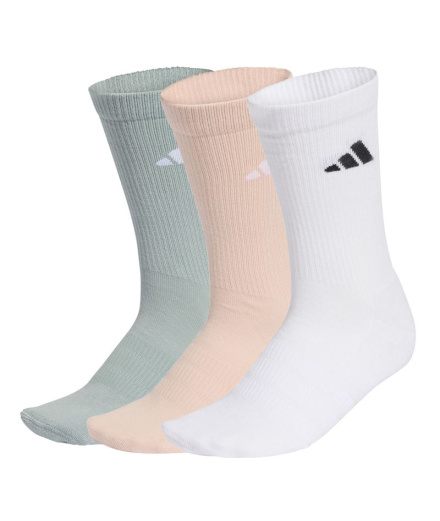 Chaussettes adidas Ess Crw 3P Rose