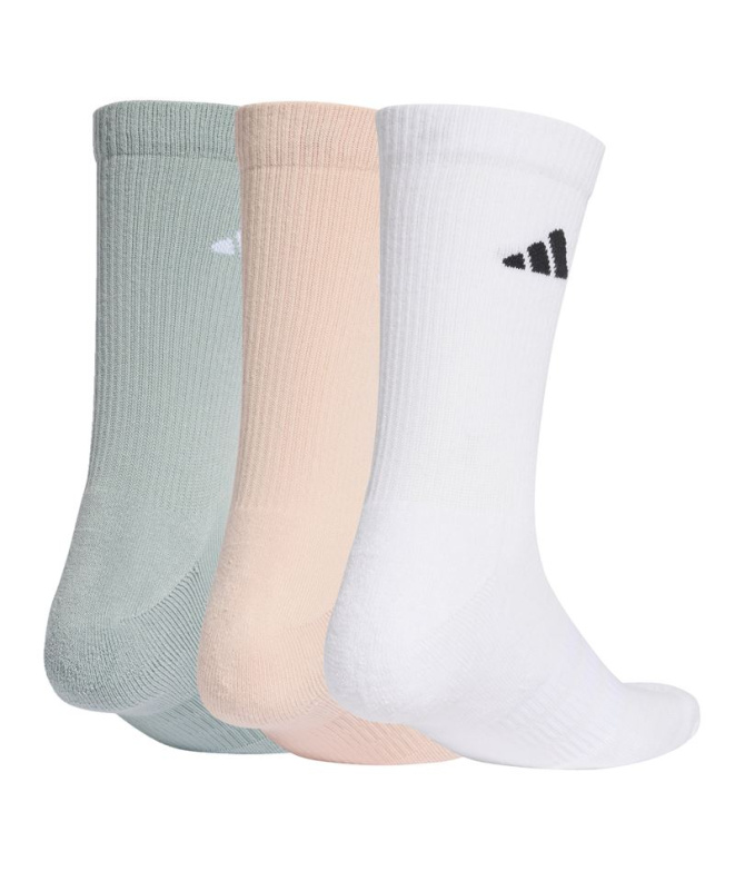 Meias adidas Ess Crw 3P Rosa
