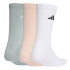 Chaussettes adidas Ess Crw 3P Rose