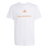 Camiseta adidas Sj Menino Branco
