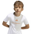 Camiseta adidas Sj Menino Branco