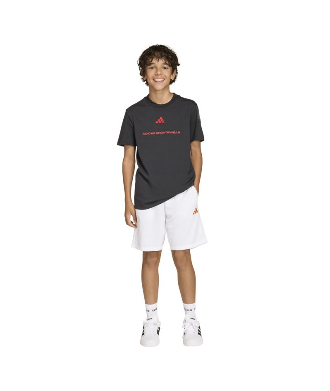 Calça adidas Ft Sho Menino Branco