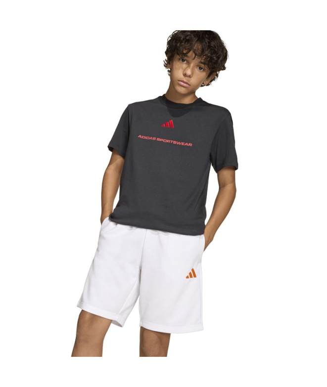 Pantalons adidas Ft Sho Enfant Blanc