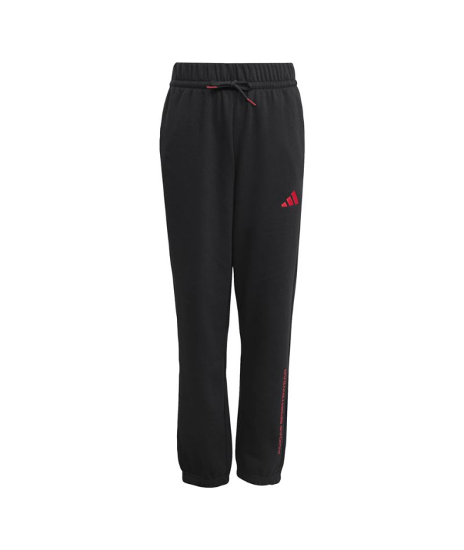 Calça adidas Fl Menino Preto/Granada