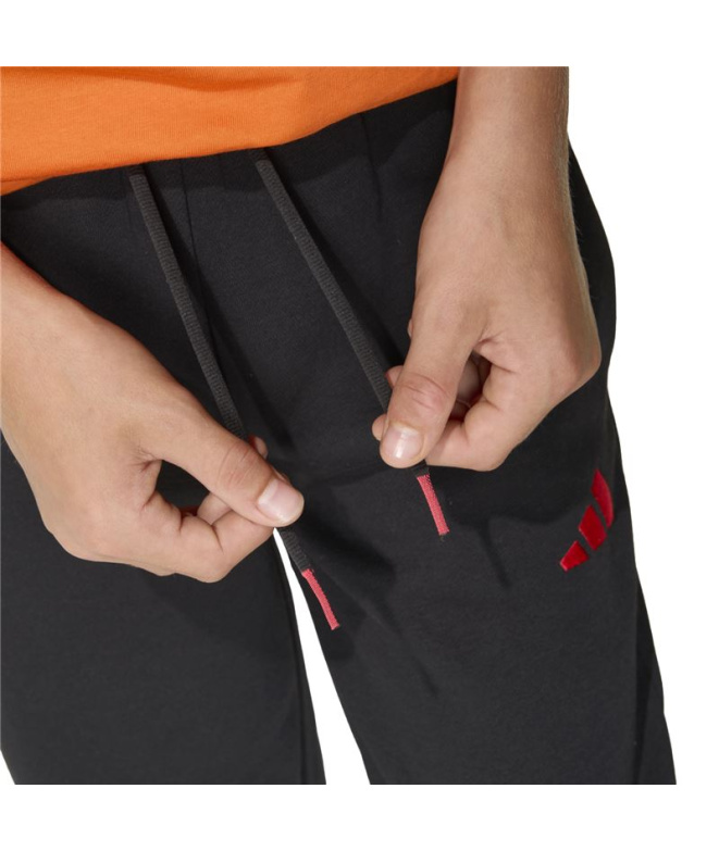 Pantalons adidas Fl Enfant Noir/Granate