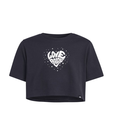 Camiseta adidas Jg Glam Niña Negro