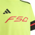 Camiseta de Futebol adidas F50 Jsy Infantil Tesoye/Preto/Vermelho