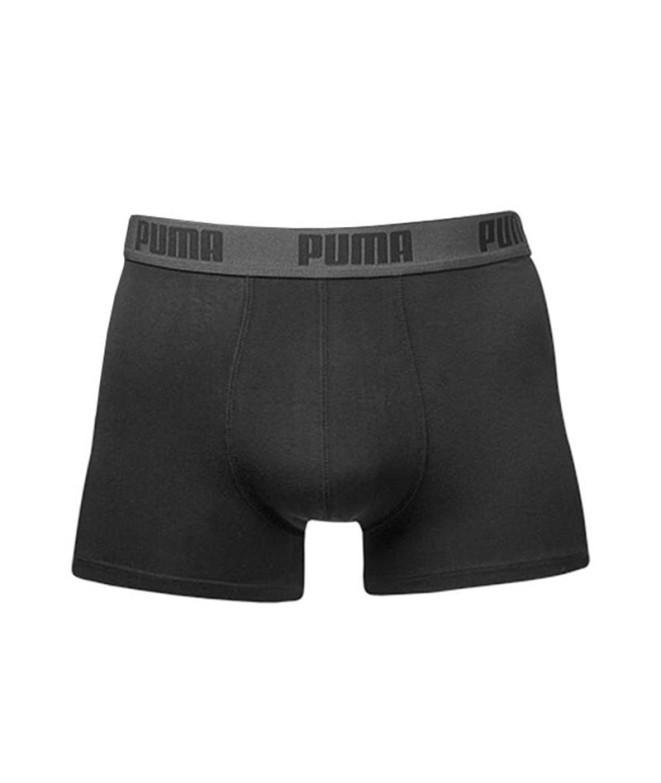 Slip Puma Basic Boxer 2P Homme Noir