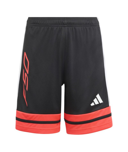 Pantalons de Football adidas F50 Sho Enfant Noir/Rouge/Blanc