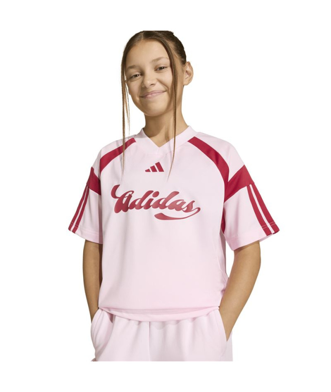 T-shirt adidas Chaud Enfant Rose/Maract/Maract