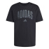 Camiseta adidas Collegiate Homem Preto