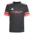 Camiseta de Futebol adidas F50 Jsy Infantil Preto/Vermelho/Branco