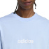 T-shirt adidas Linear Sj Homme Bleu/Blanc