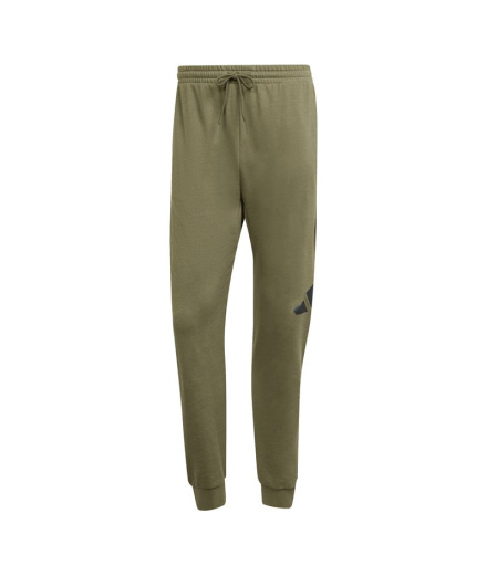 Pantalons adidas Big Logo Ft Homme Vert/Noir