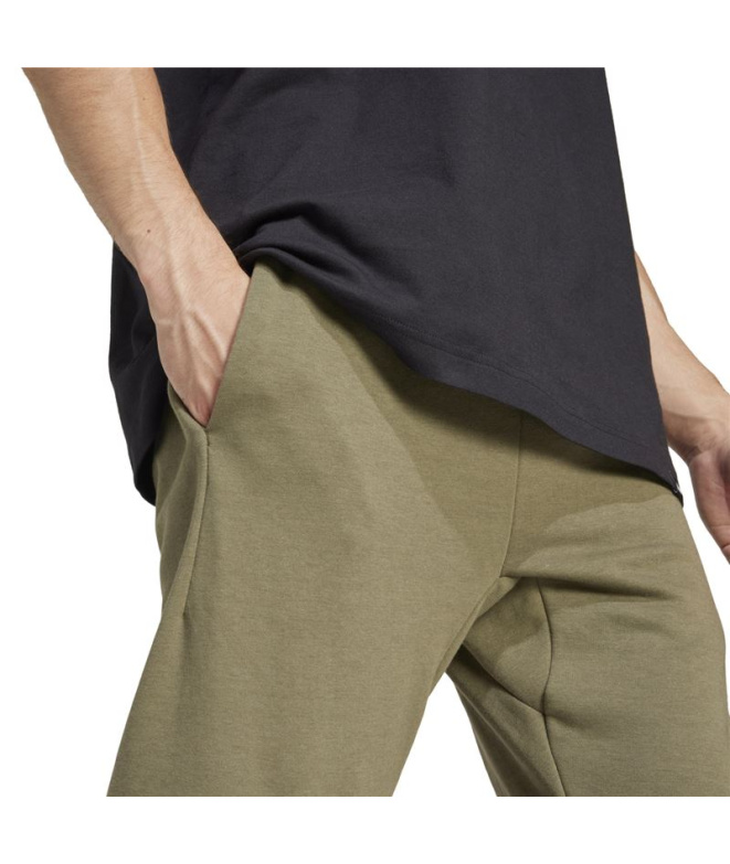 Calça adidas Big Logo Ft Homem Verde/Preto